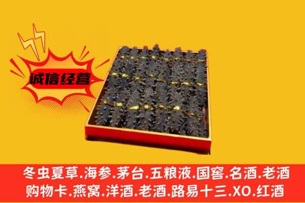 乳山市回收海参